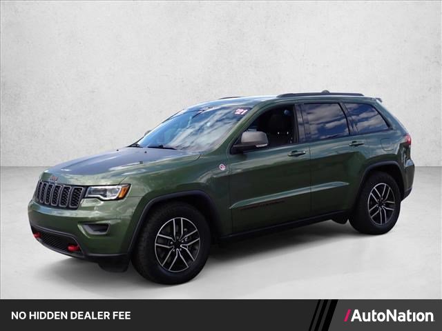 Used 2021 Jeep Grand Cherokee Trailhawk w/ Premium Lighting Group