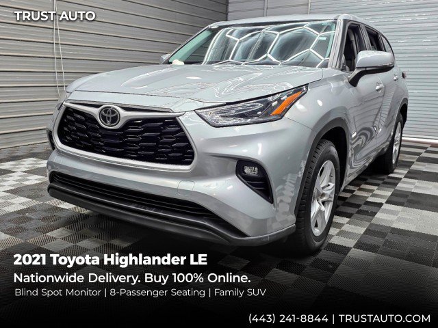 Used 2021 Toyota Highlander LE