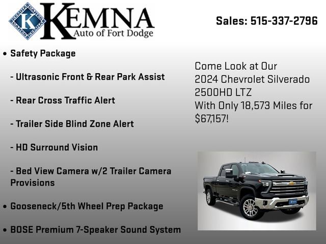 Used 2024 Chevrolet Silverado 2500 LTZ w/ LTZ Premium Package image 25