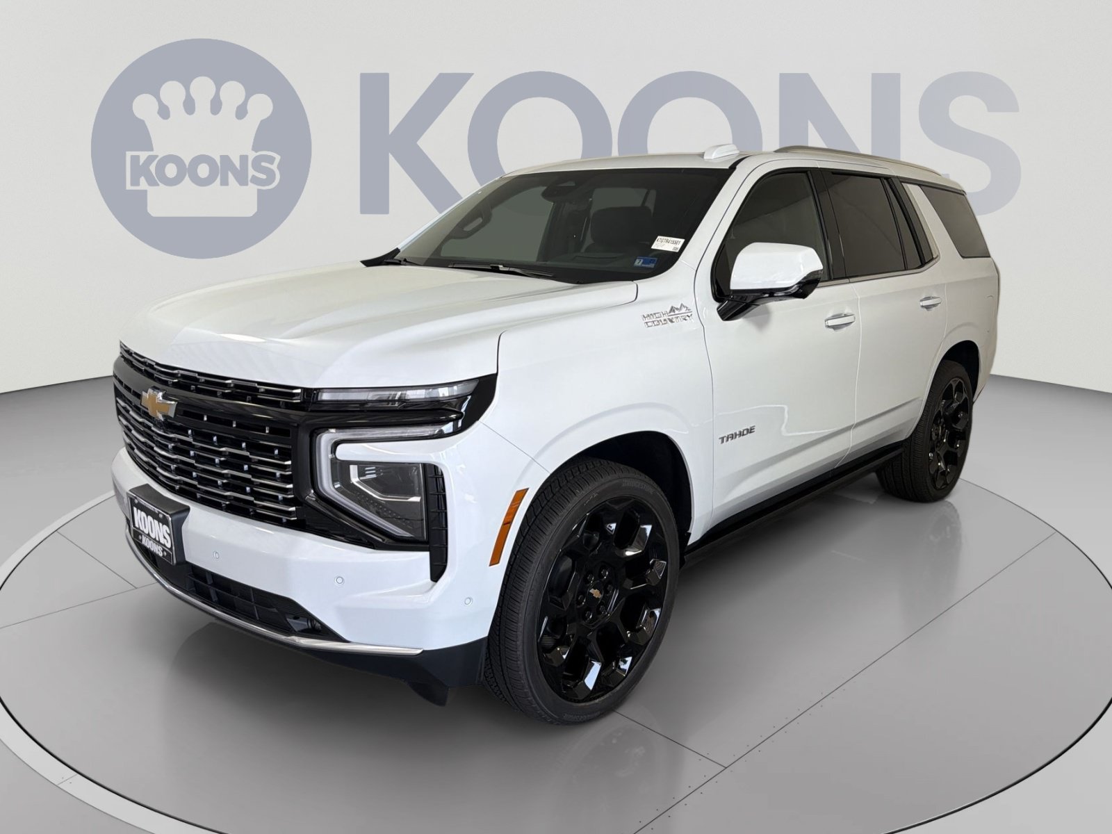 New 2026 Chevrolet Tahoe High Country