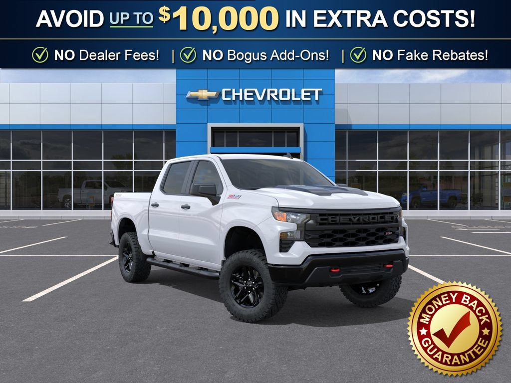 New 2026 Chevrolet Silverado 1500 Custom Trail Boss w/ LPO, Dark Essentials Package