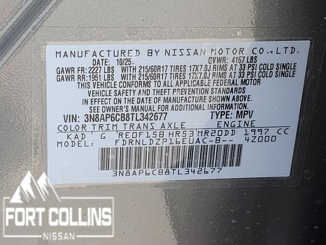 New 2026 Nissan Kicks SV w/ SV Premium Package image 12