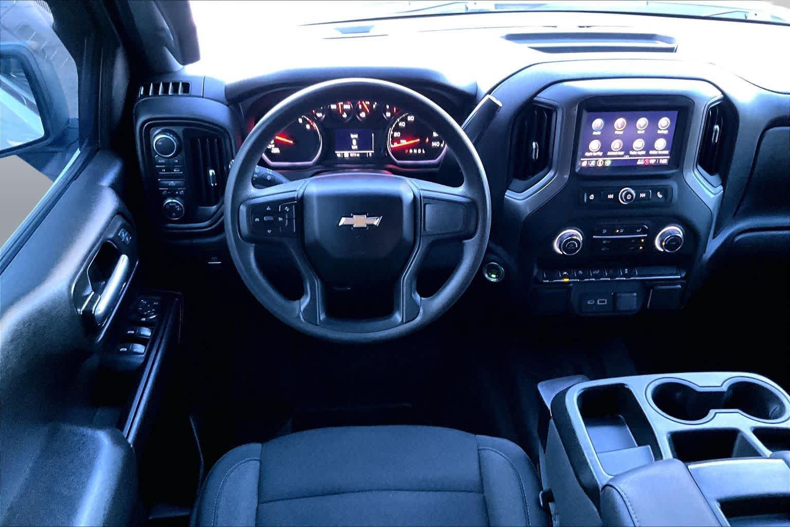 Used 2024 Chevrolet Silverado 1500 Custom w/ LPO, Dark Essentials Package AWD/4WD image 6
