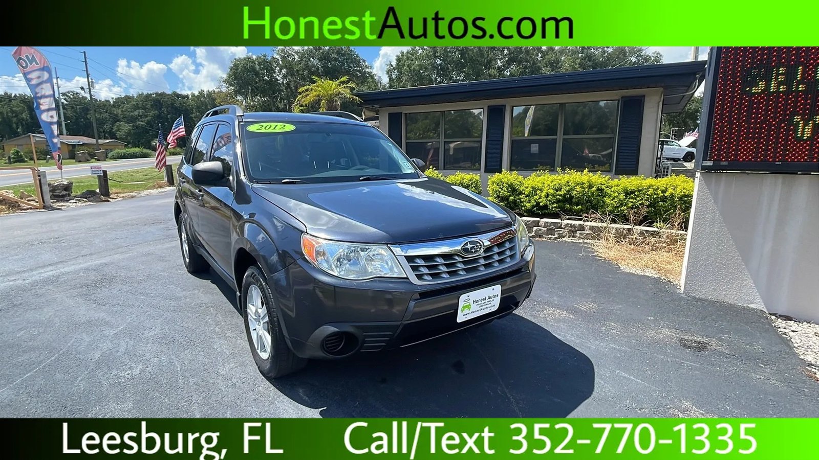 Used 2012 Subaru Forester 2.5X w/ Popular Pkg 1