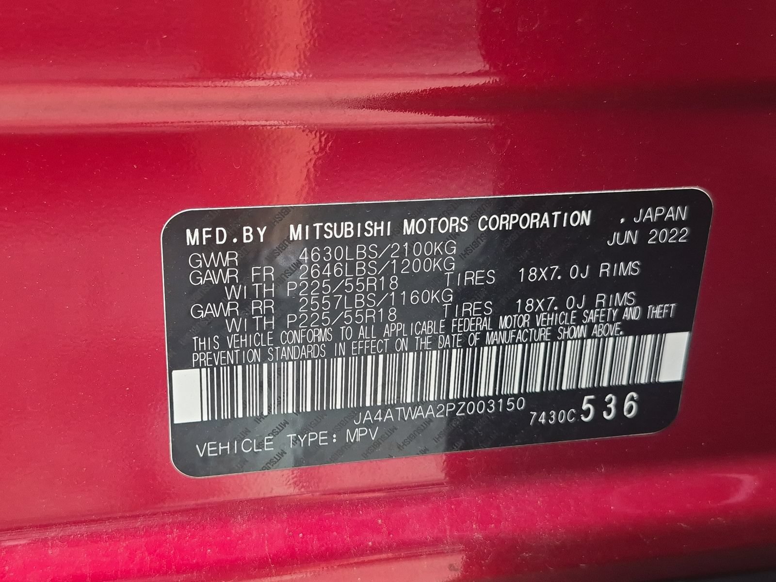 Used 2023 Mitsubishi Eclipse Cross SE AWD/4WD image 11