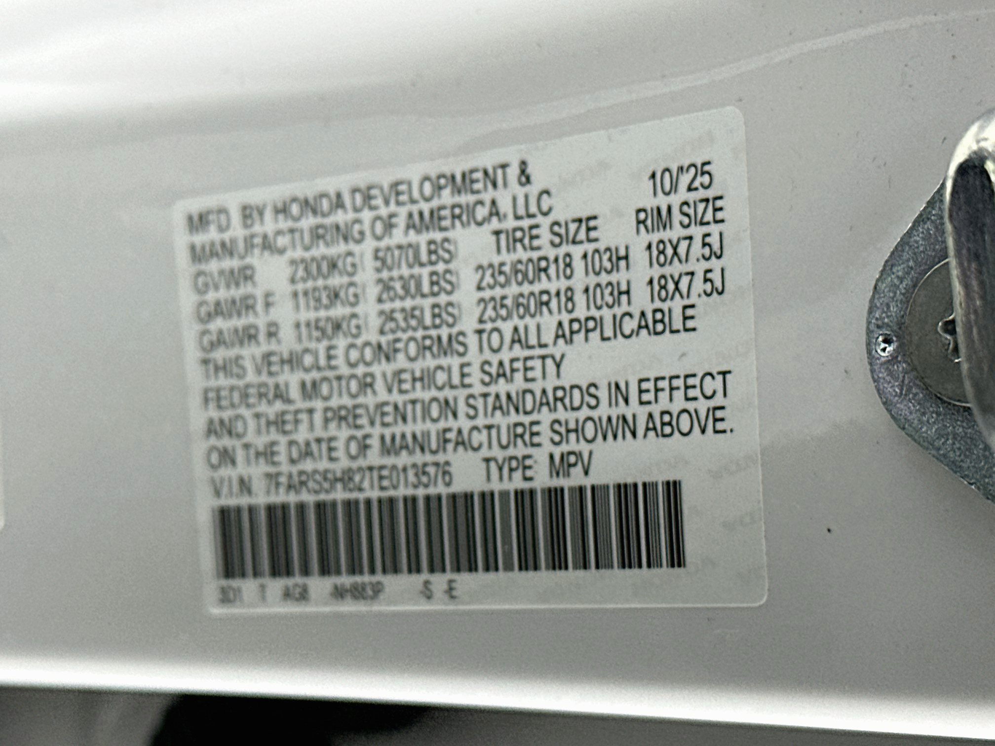 Used 2026 Honda CR-V Sport-L image 12