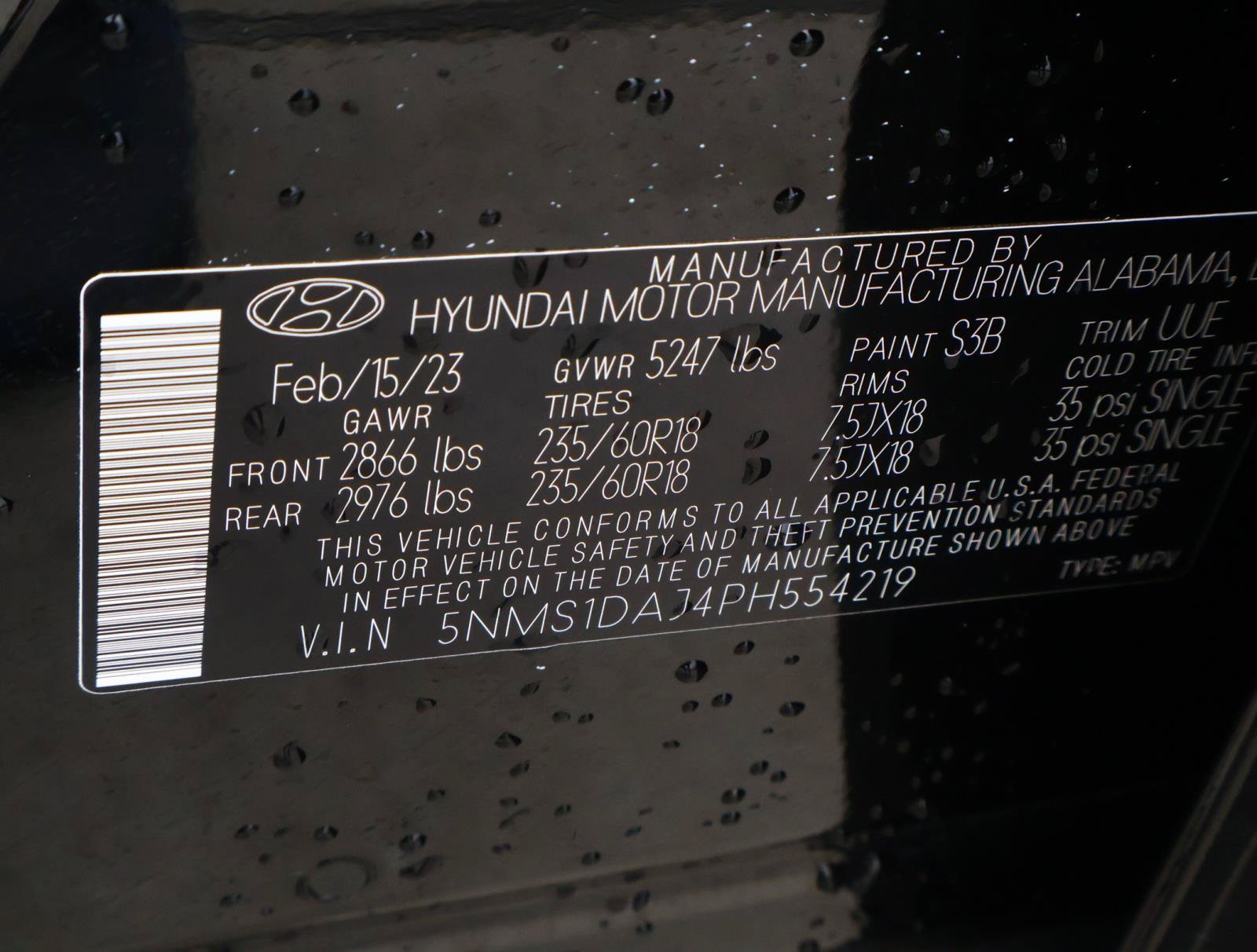 Used 2023 Hyundai Santa Fe SE w/ Cargo Package AWD/4WD image 20