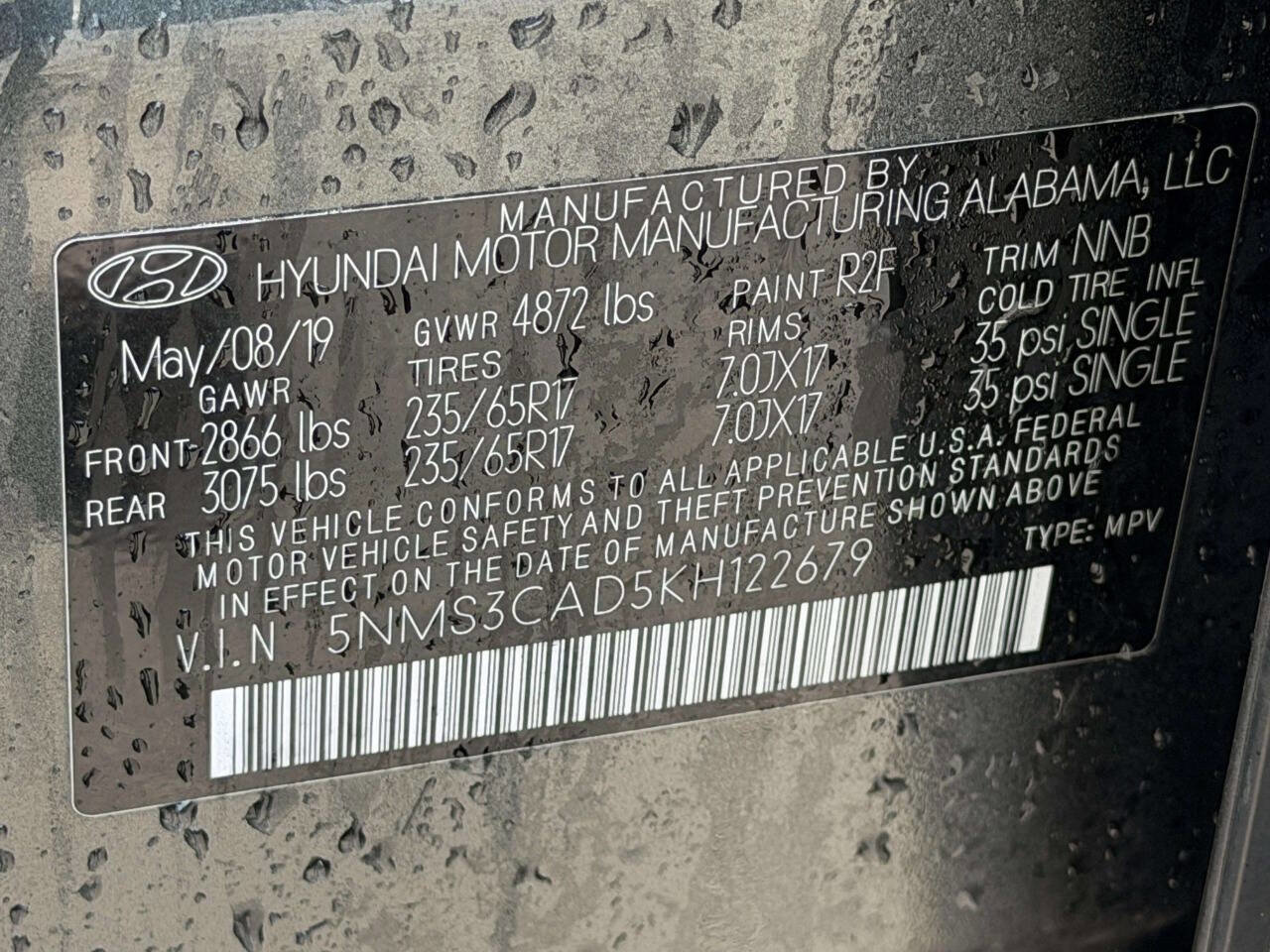 Used 2019 Hyundai Santa Fe SEL AWD/4WD image 19