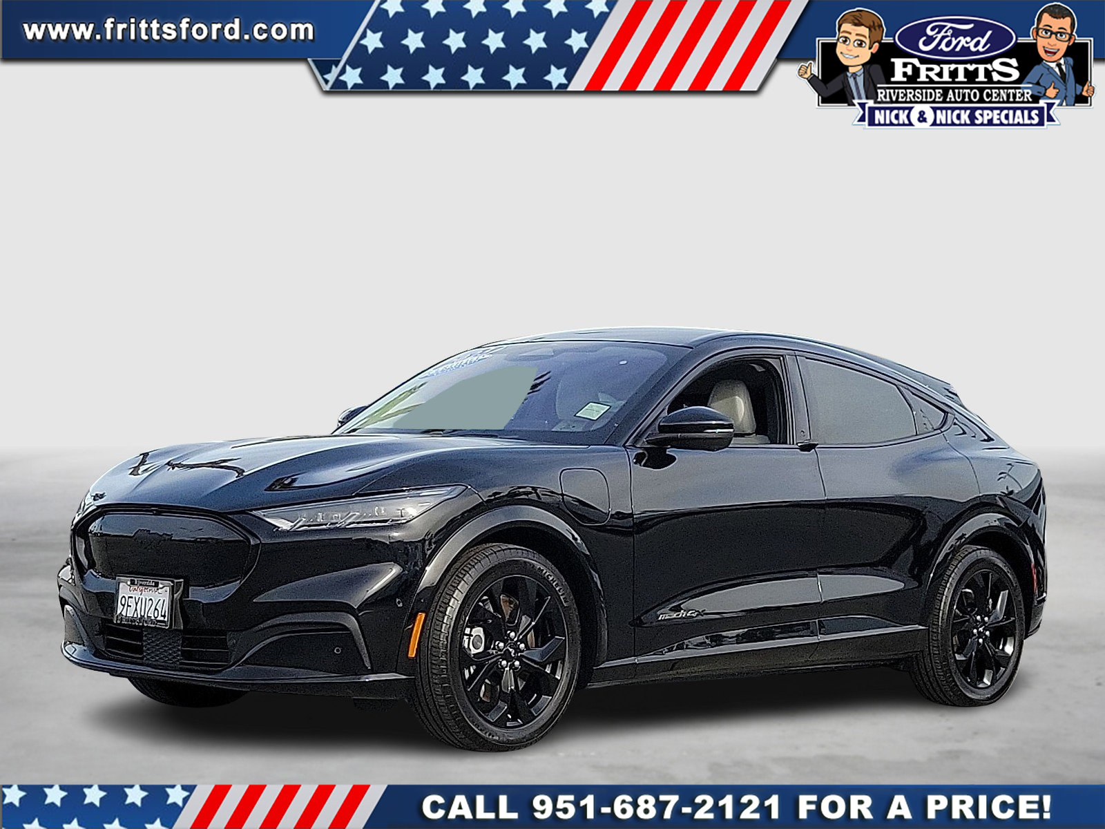 Certified 2023 Ford Mustang Mach-E Premium w/ Mustang Nite Pony Package image 1