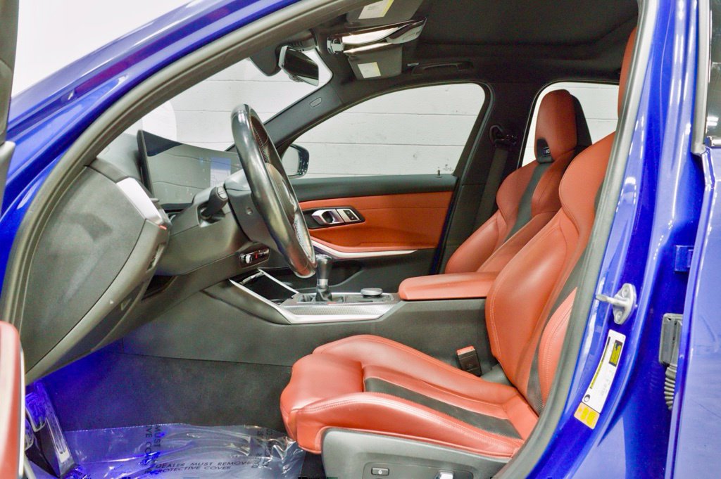 Used 2023 BMW M3 w/ M Carbon Exterior Package RWD image 36
