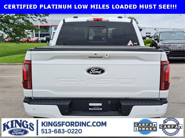 Certified 2024 Ford F150 Platinum w/ Equipment Group 702A High image 4