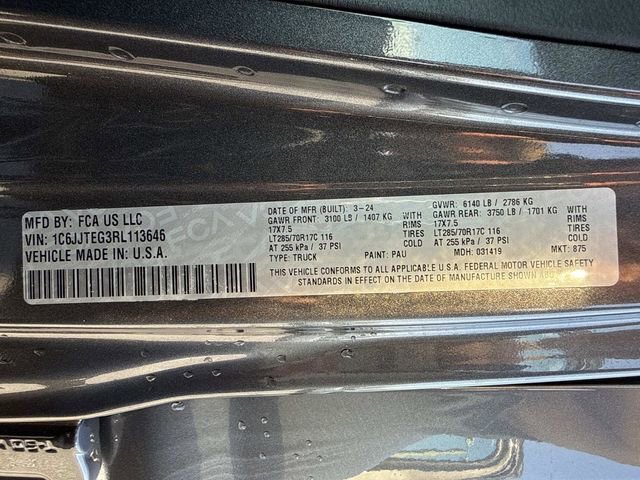 Used 2024 Jeep Gladiator Mojave image 33