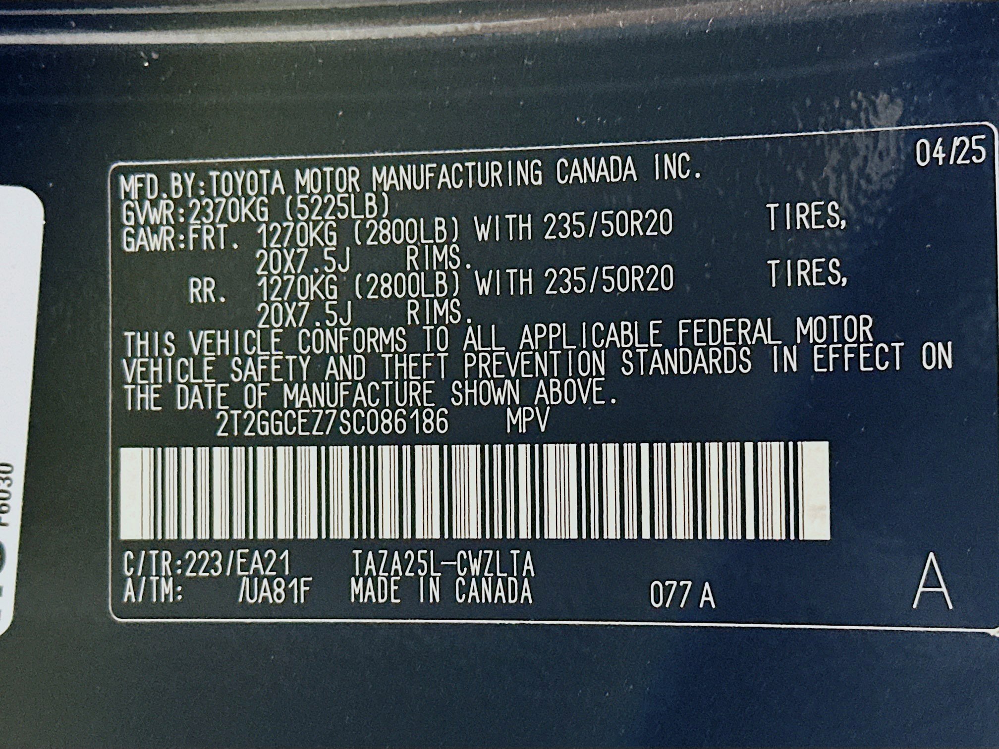 New 2025 Lexus NX 350 AWD w/ Accessory Package (2T) image 30