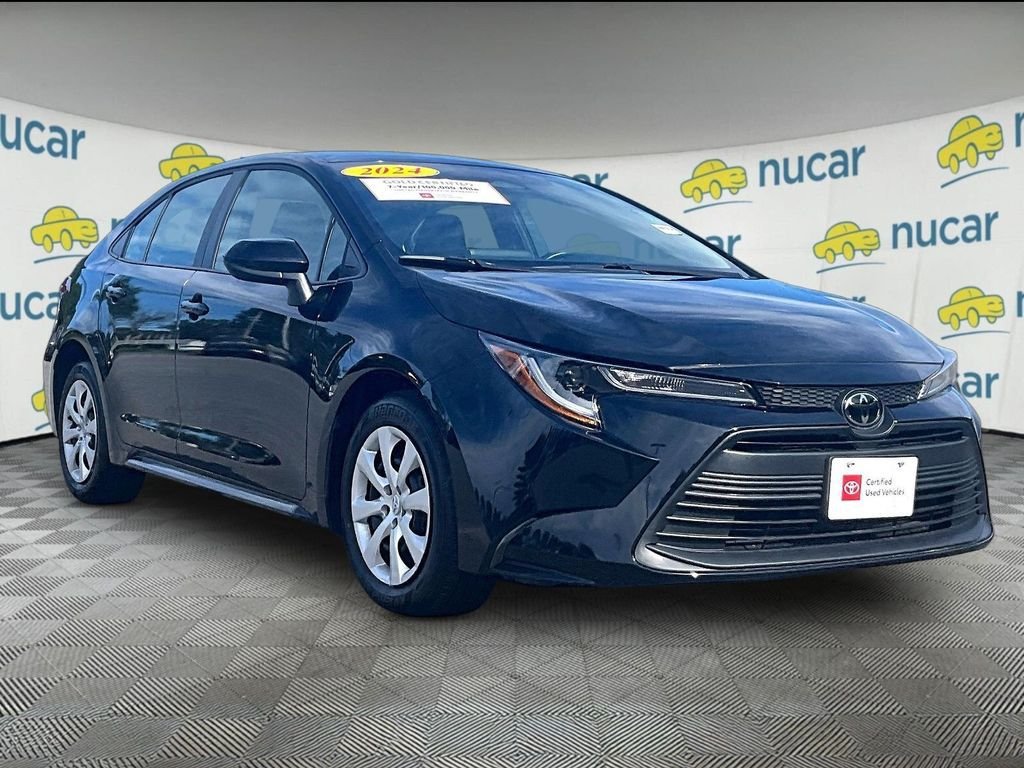 Certified 2024 Toyota Corolla LE FWD image 1