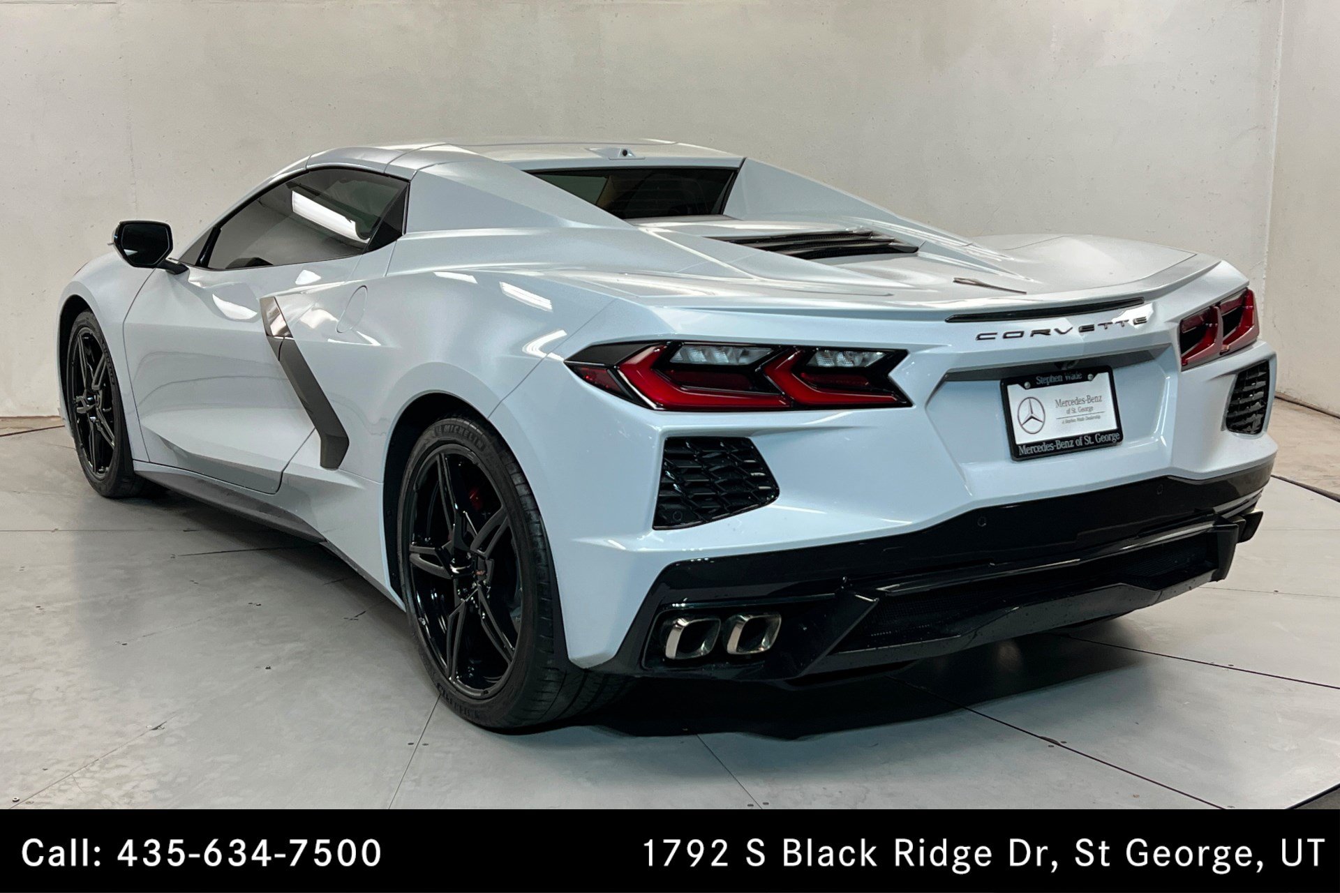 Used 2021 Chevrolet Corvette Stingray Premium Conv w/ Battery Protection Package RWD image 3
