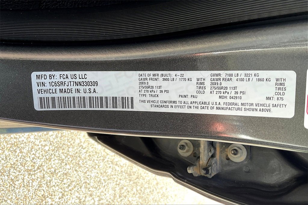 Used 2022 RAM 1500 Laramie image 31