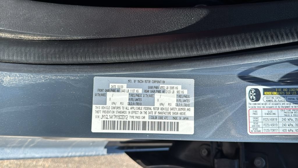 Used 2021 MAZDA MAZDA6 Carbon Edition FWD image 19