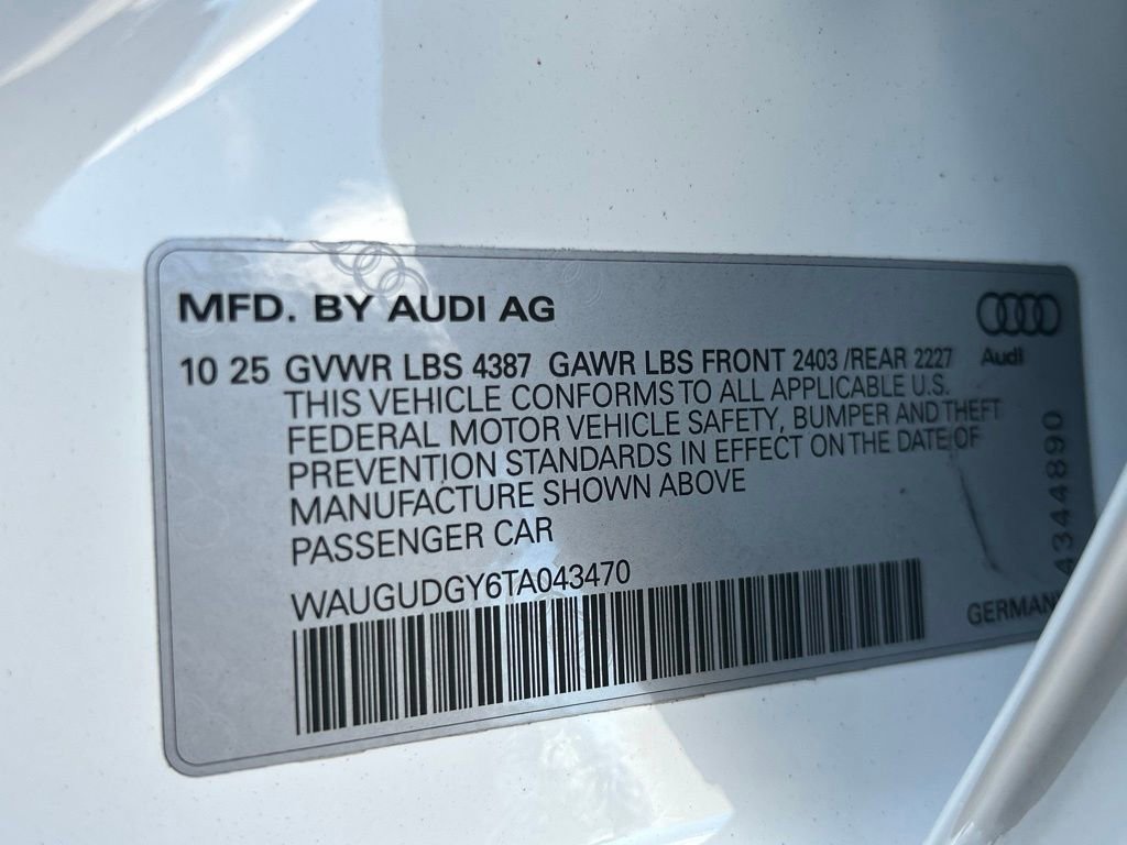 New 2026 Audi A3 2.0T Premium image 60