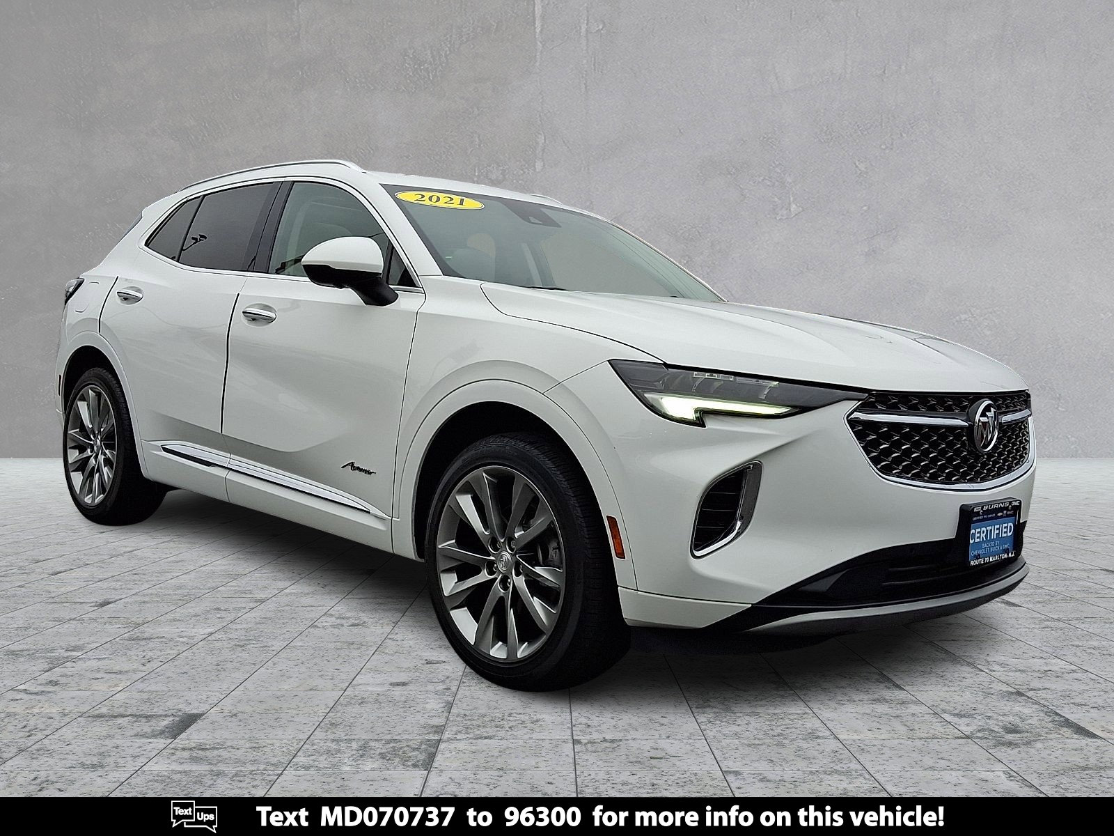 Used 2021 Buick Envision Avenir