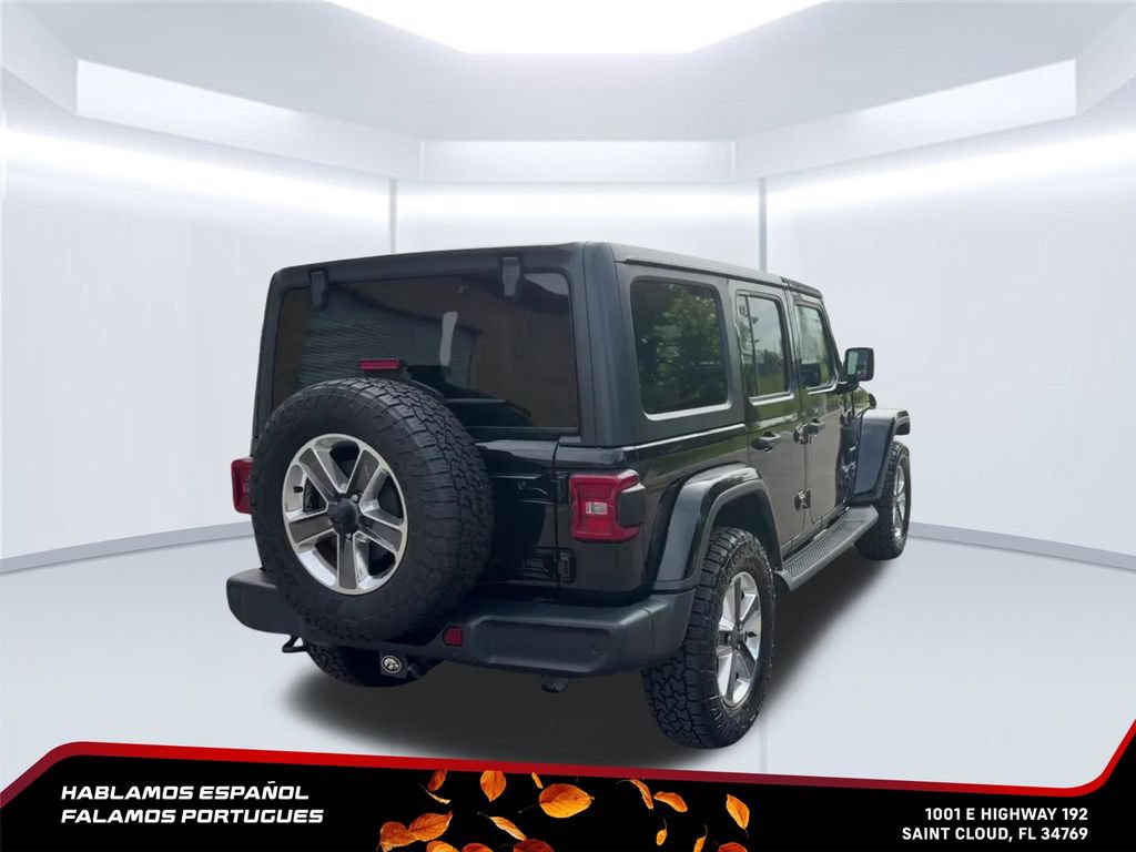 Used 2019 Jeep Wrangler Unlimited Sahara w/ Safety Group AWD/4WD image 9