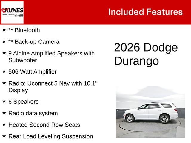 Used 2026 Dodge Durango GT AWD/4WD image 3