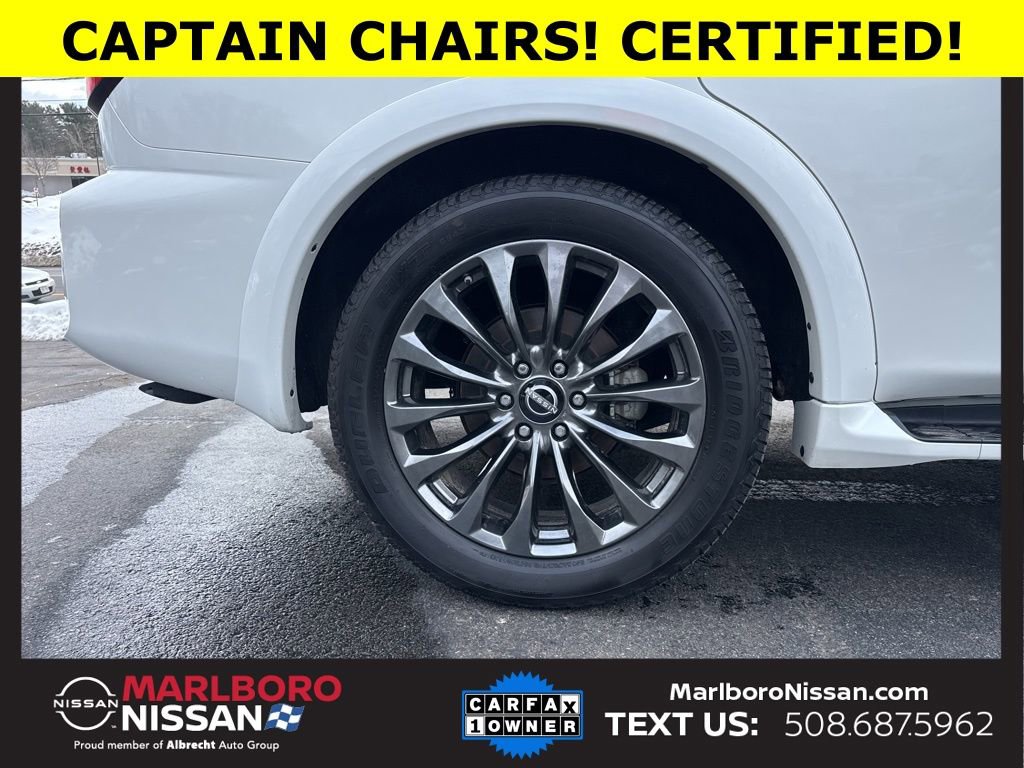 Certified 2024 Nissan Armada Platinum w/ Captain's Chairs Package image 9
