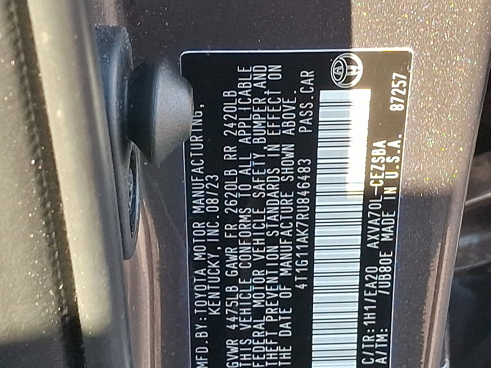 Certified 2024 Toyota Camry SE w/ Cold Weather Package FWD image 29