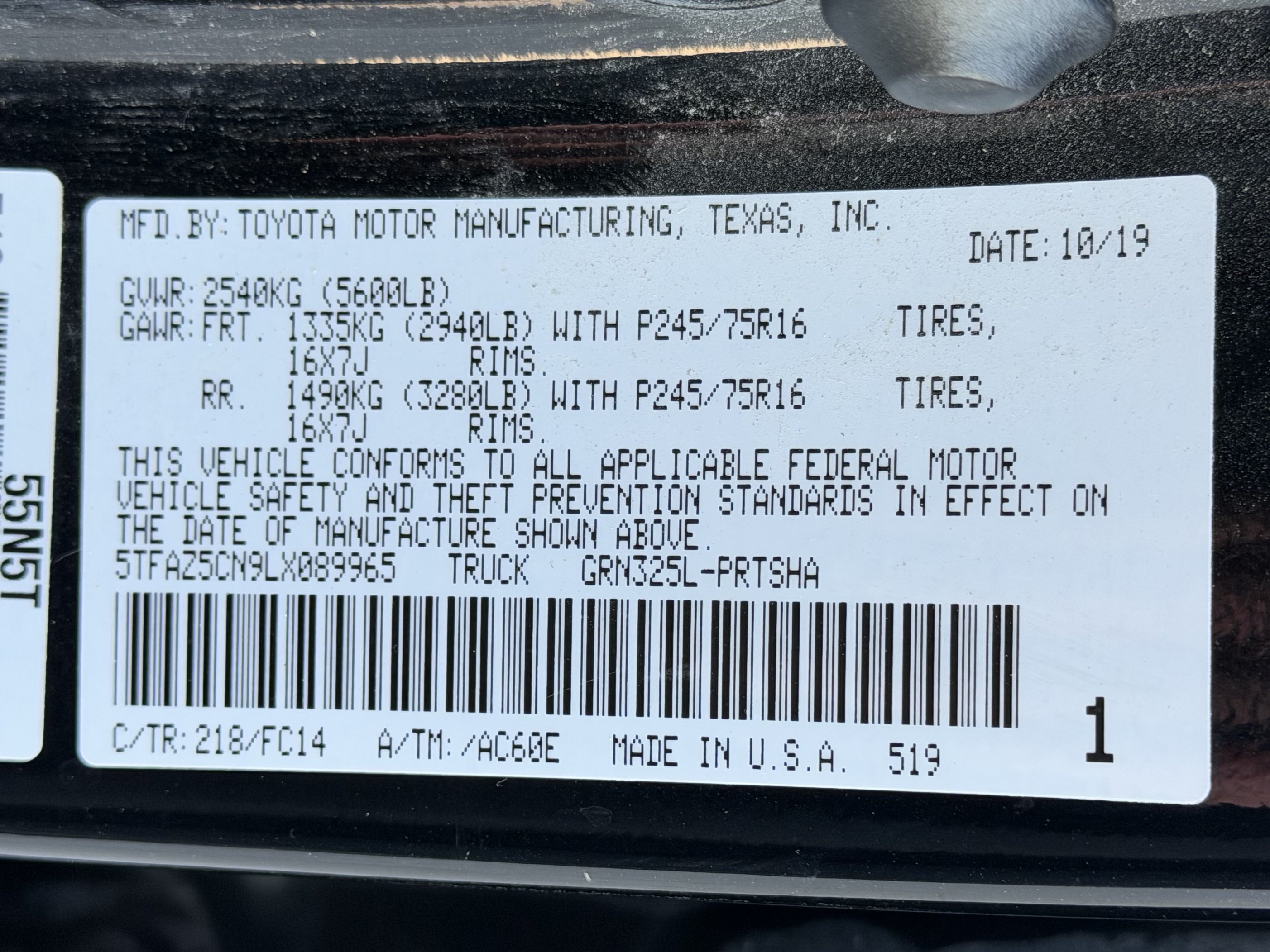 Used 2020 Toyota Tacoma SR5 RWD image 14