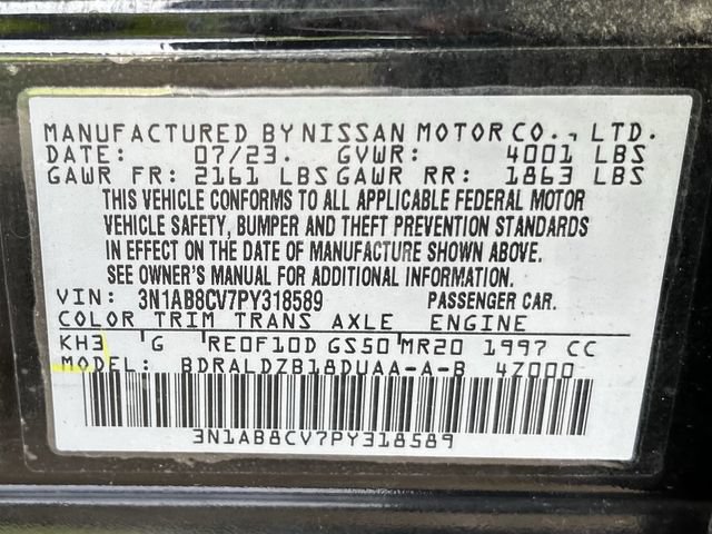 Used 2023 Nissan Sentra SV w/ All-Weather Package FWD image 32