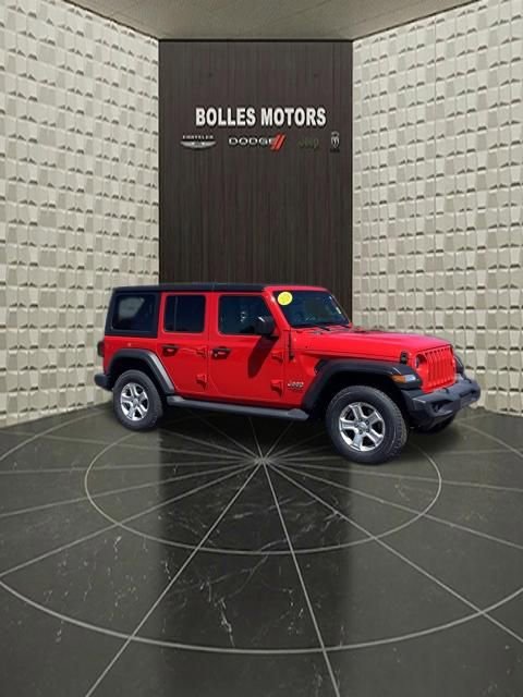 Certified 2019 Jeep Wrangler Unlimited Sport S AWD/4WD image 2
