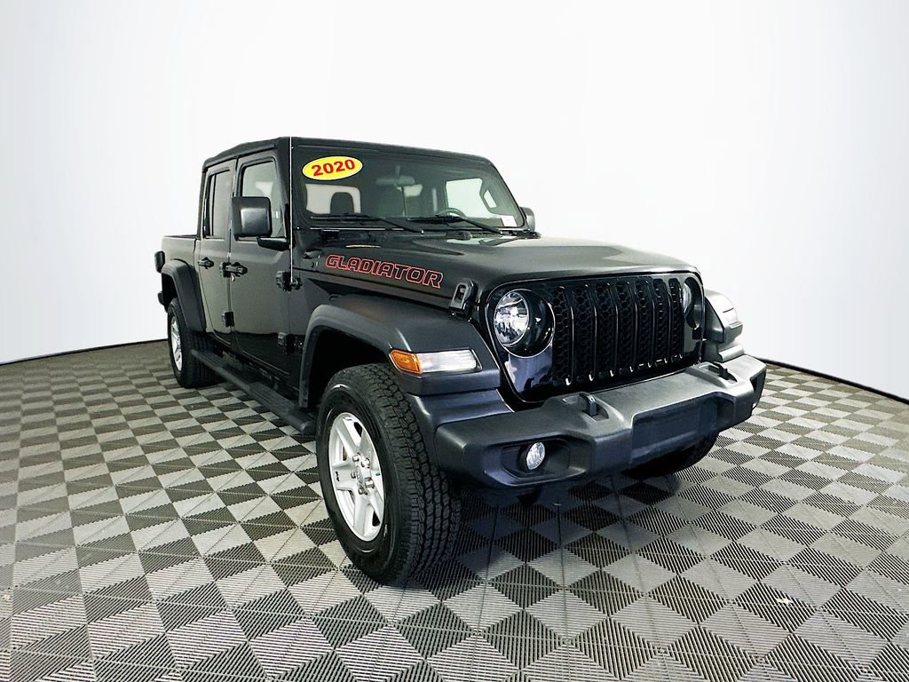 Used 2020 Jeep Gladiator Sport w/ Quick Order Package 24S AWD/4WD video 2