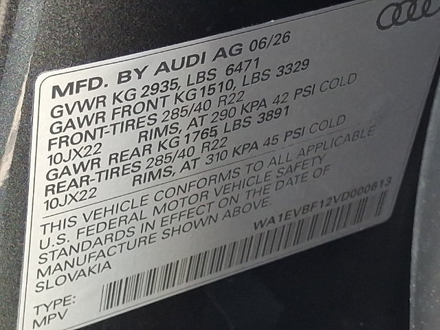 New 2027 Audi Q8 Premium Plus AWD/4WD image 19