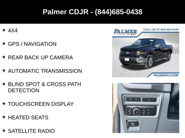 Used 2024 Ford F150 XLT w/ Equipment Group 302A MID image 6