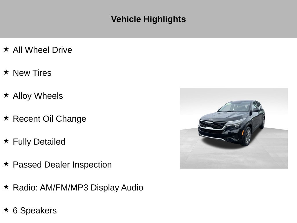 Used 2021 Kia Seltos LX AWD/4WD image 9