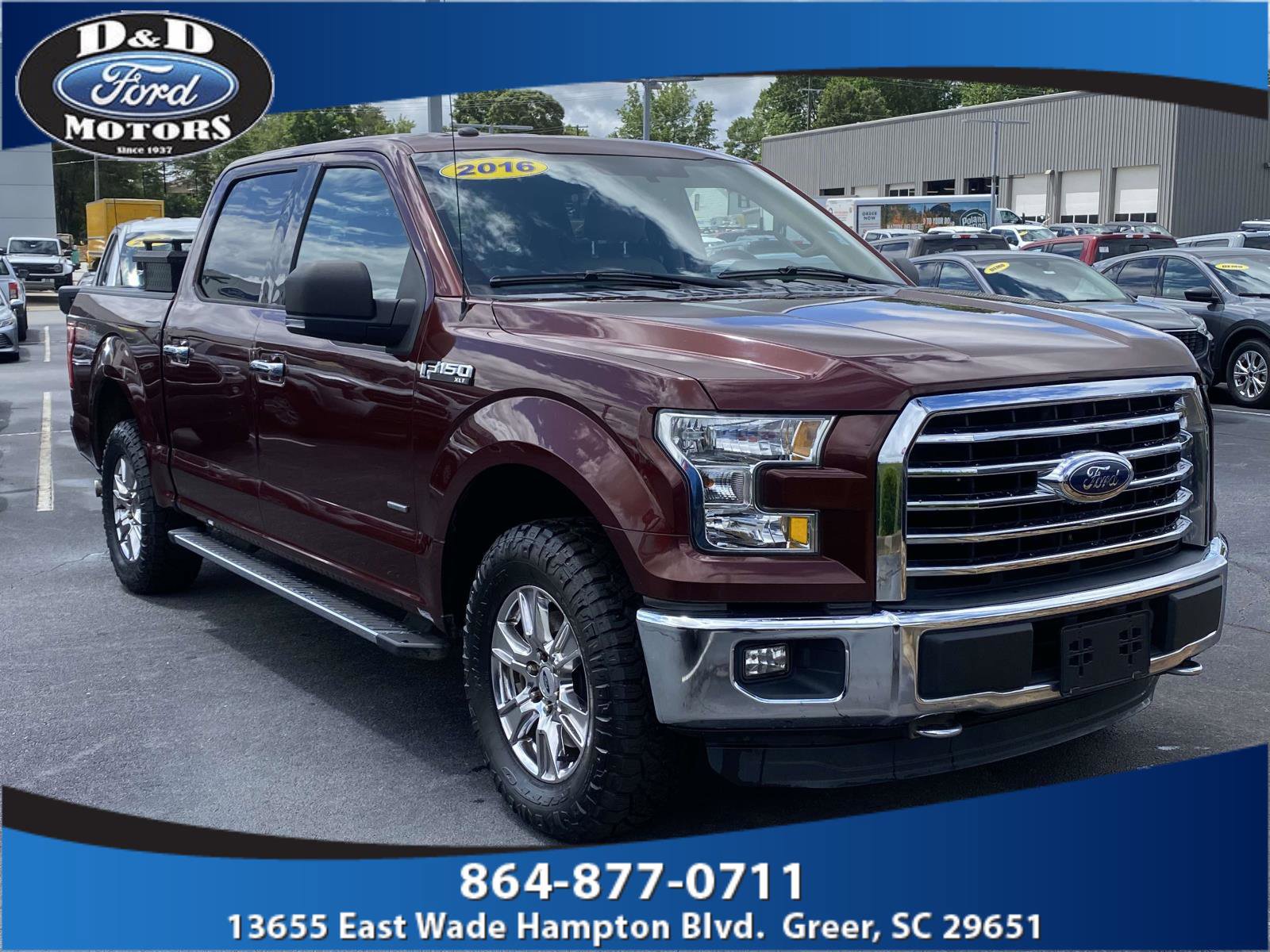 Used 2016 Ford F150 XLT w/ Equipment Group 301A Mid AWD/4WD image 1