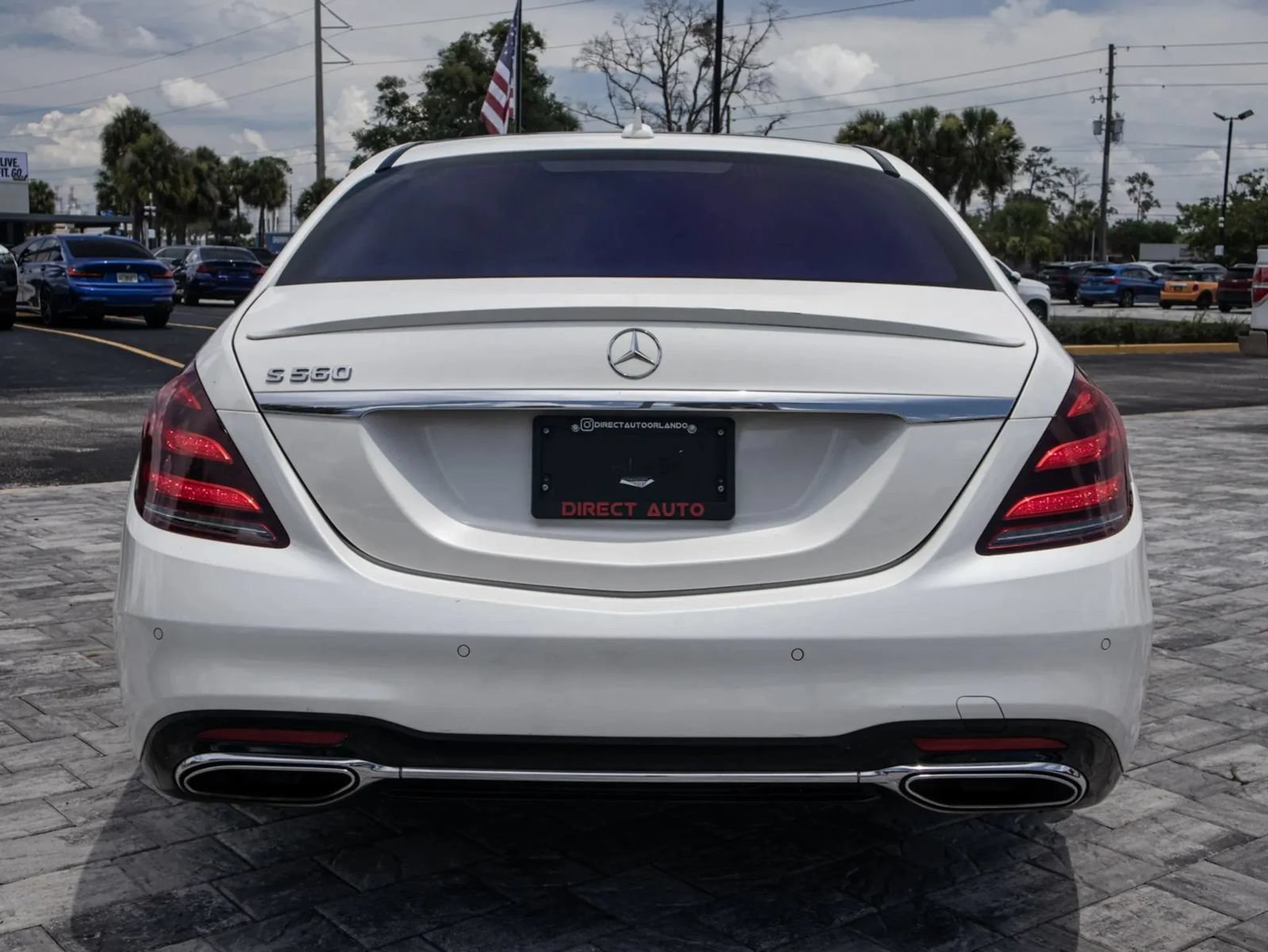 Used 2019 Mercedes-Benz S 560 Sedan w/ AMG Line Exterior image 6