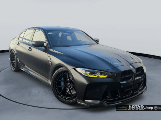 Used 2021 BMW M3 Competition w/ M Carbon Exterior Package RWD image 3