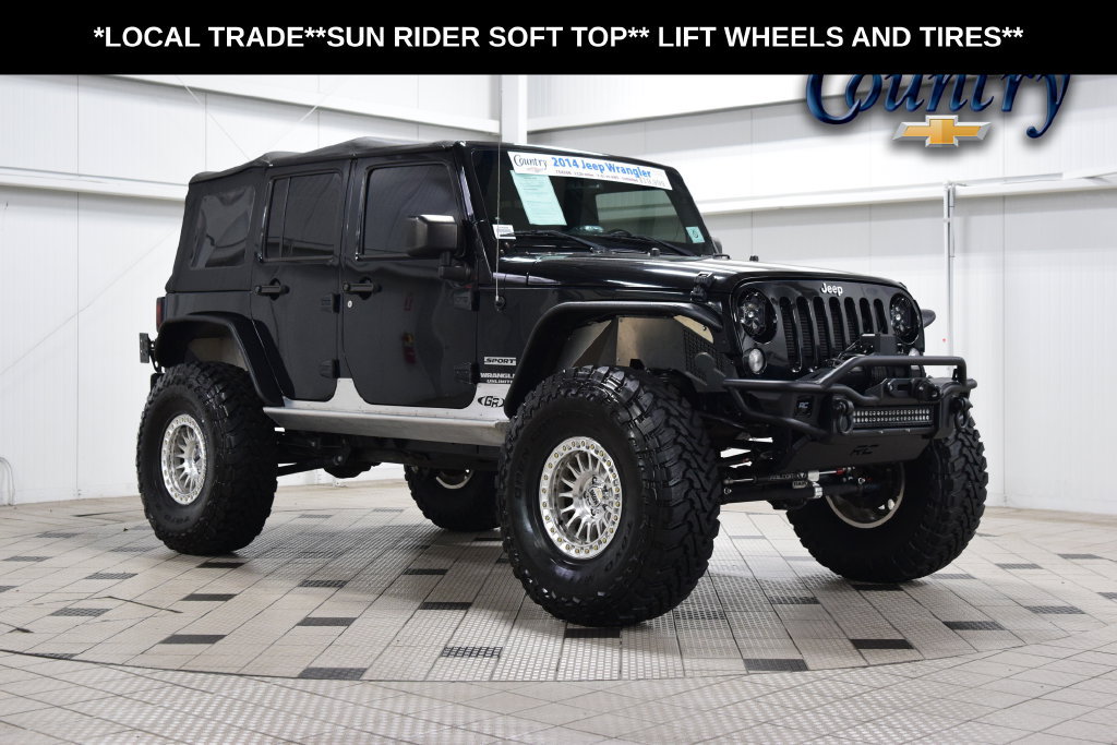 Used 2014 Jeep Wrangler Unlimited Sport w/ Quick Order Package 24S
