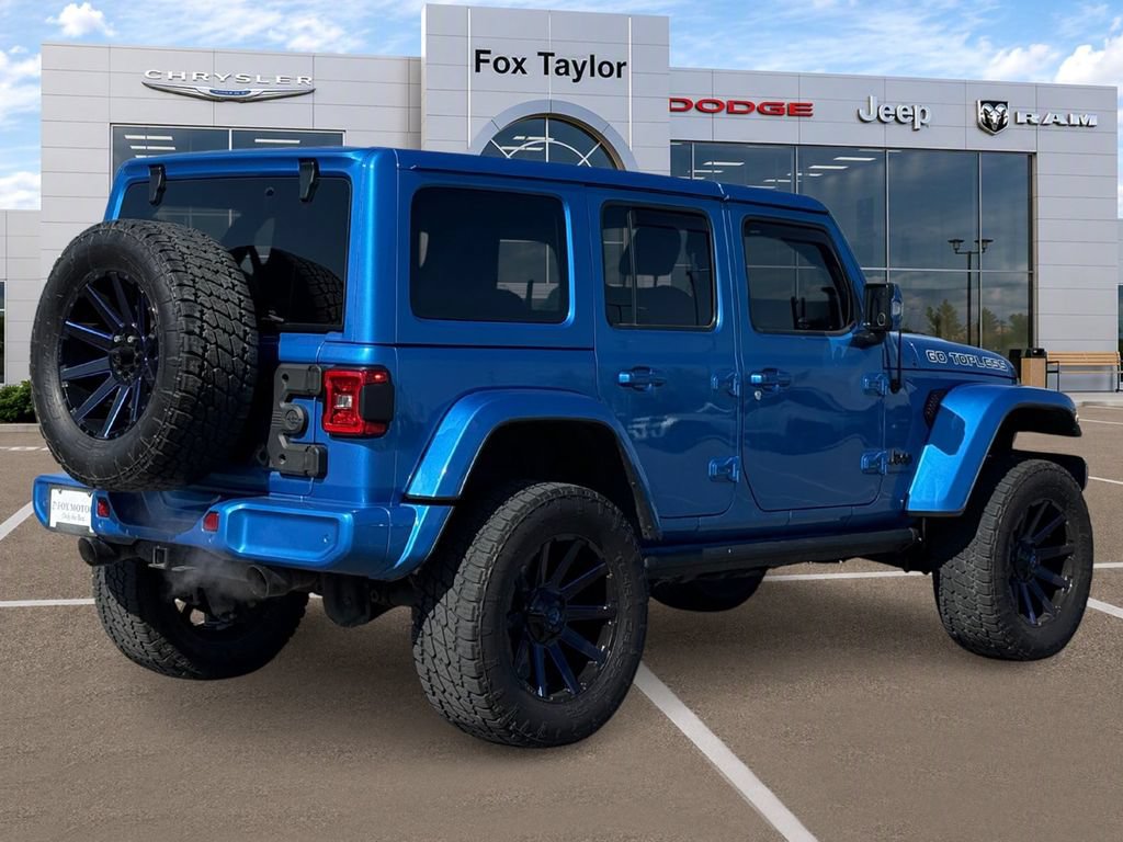 Used 2022 Jeep Wrangler Unlimited Sahara AWD/4WD image 4