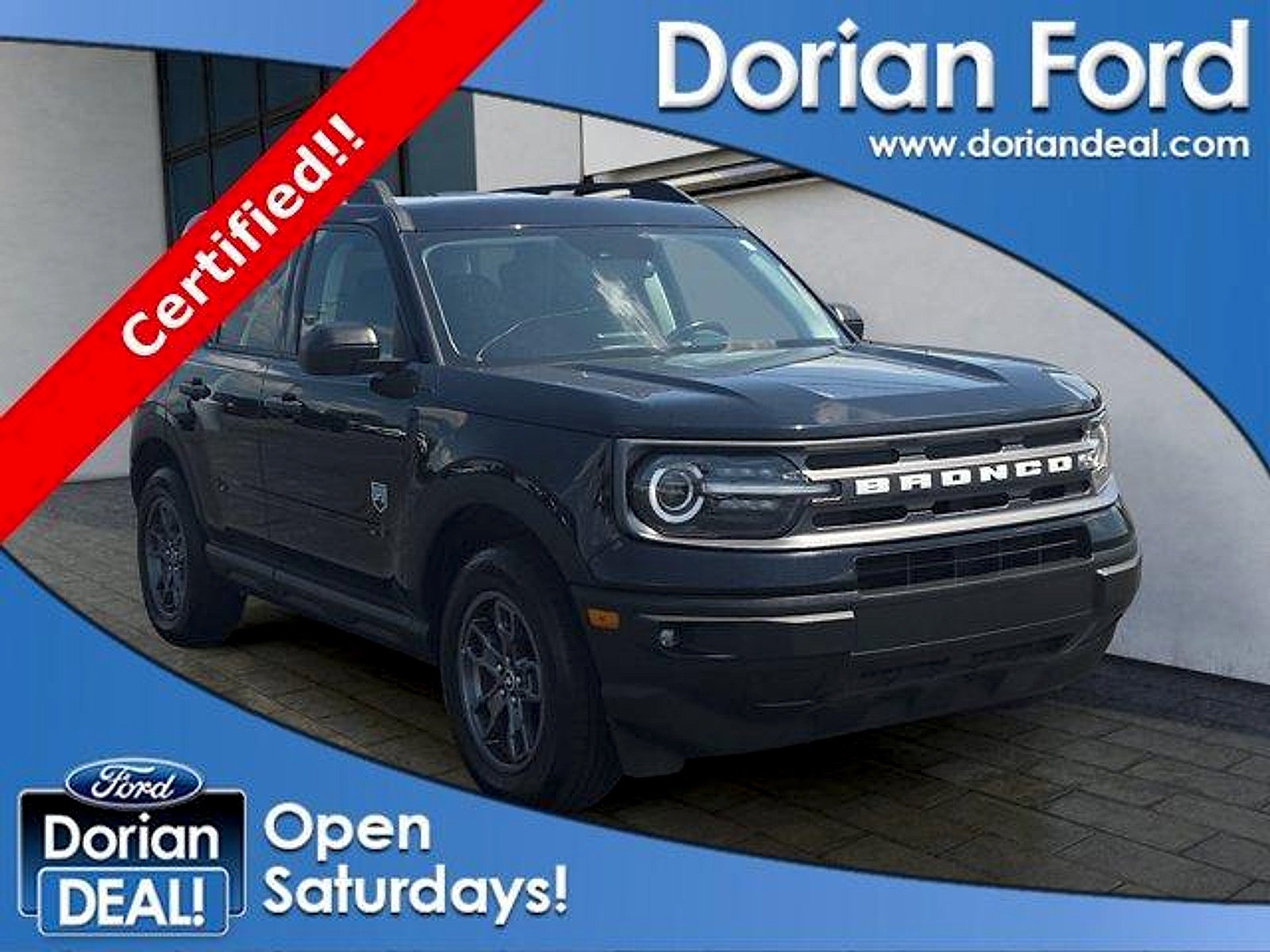 Certified 2023 Ford Bronco Sport Big Bend w/ Convenience Package