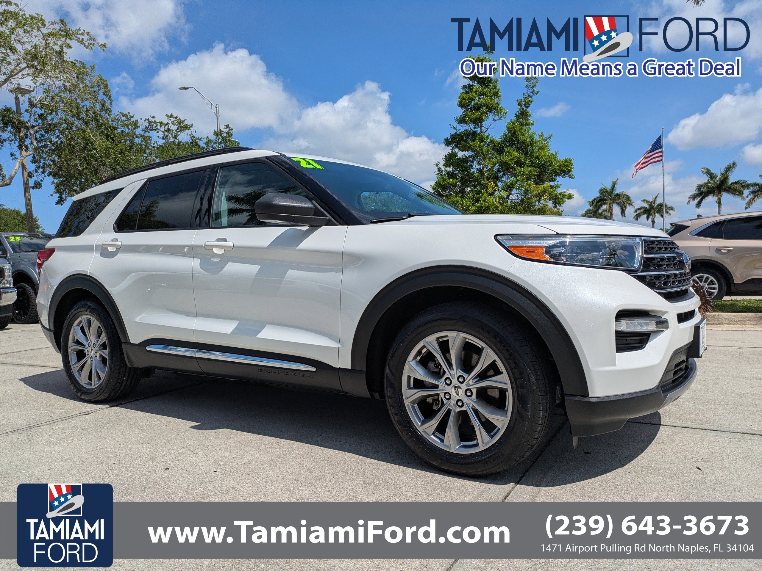 Certified 2021 Ford Explorer XLT w/ Equipment Group 202A