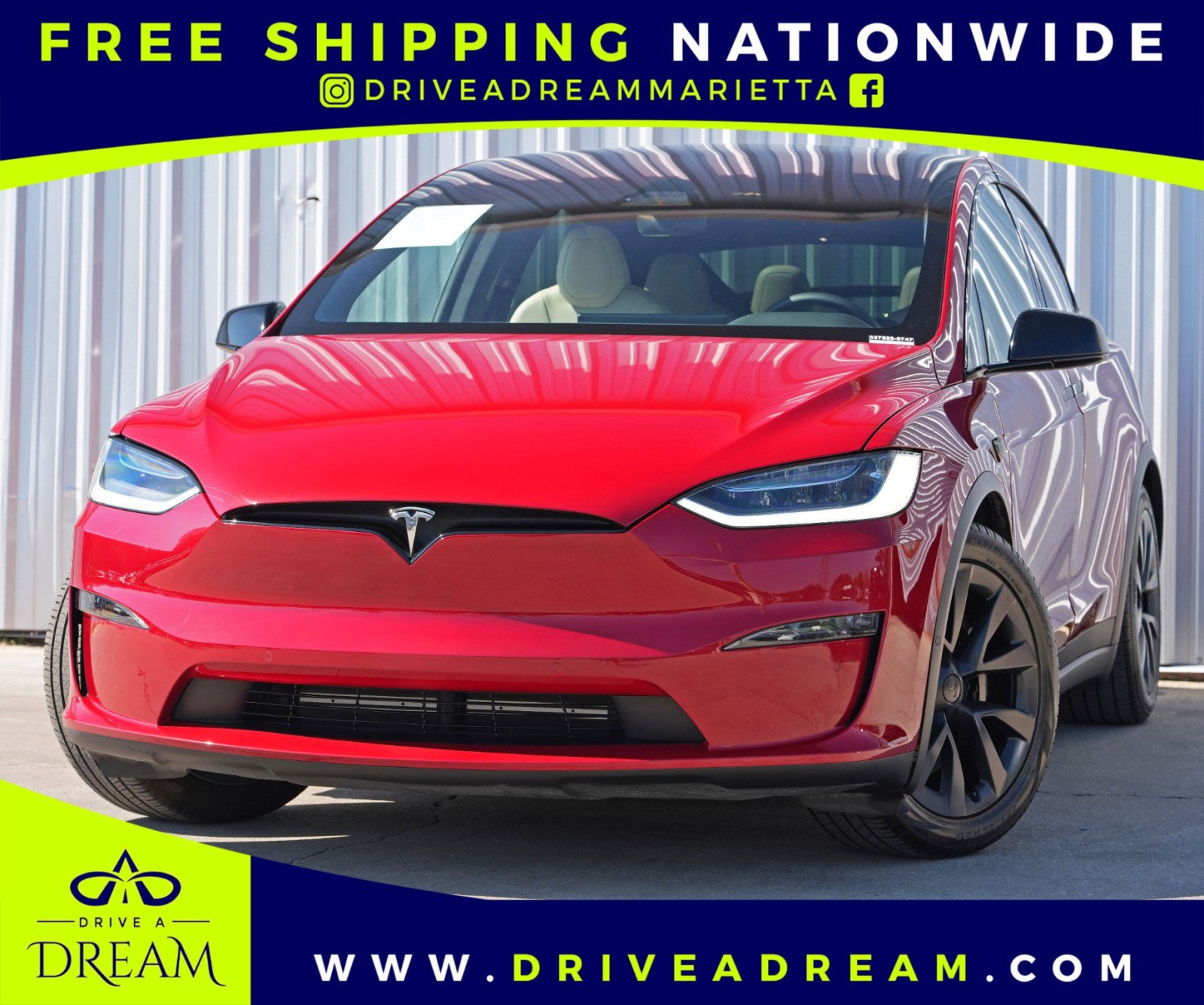 Used 2022 Tesla Model X Plaid image 1