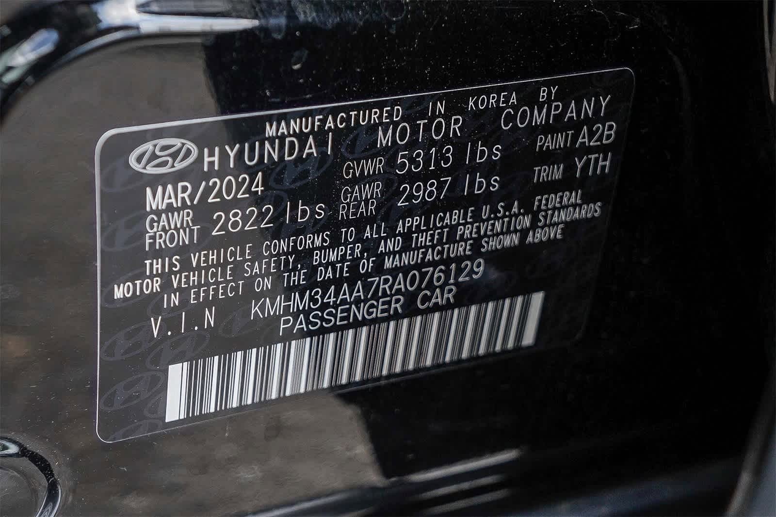 Certified 2024 Hyundai Ioniq 6 SEL image 28