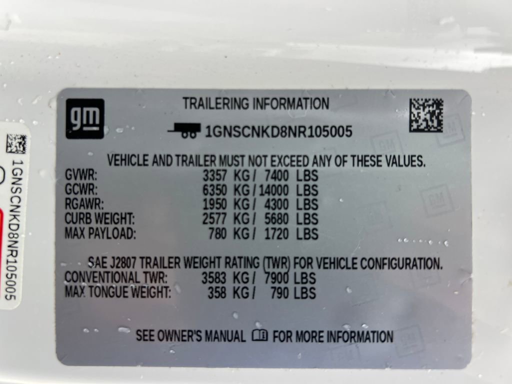 Used 2022 Chevrolet Tahoe LT w/ LT Signature Plus Package image 32