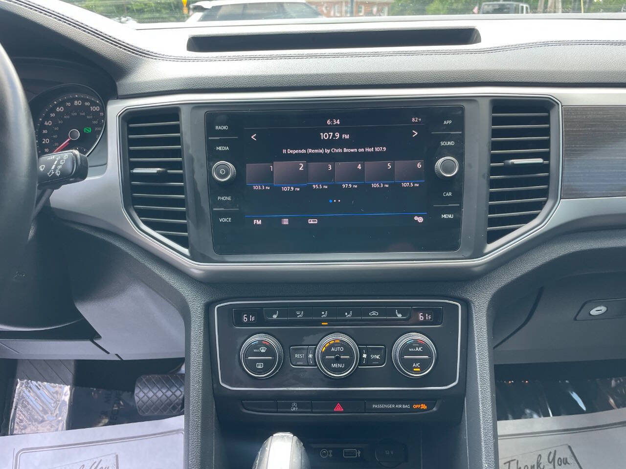 Used 2019 Volkswagen Atlas SE w/ Towing Package FWD image 14