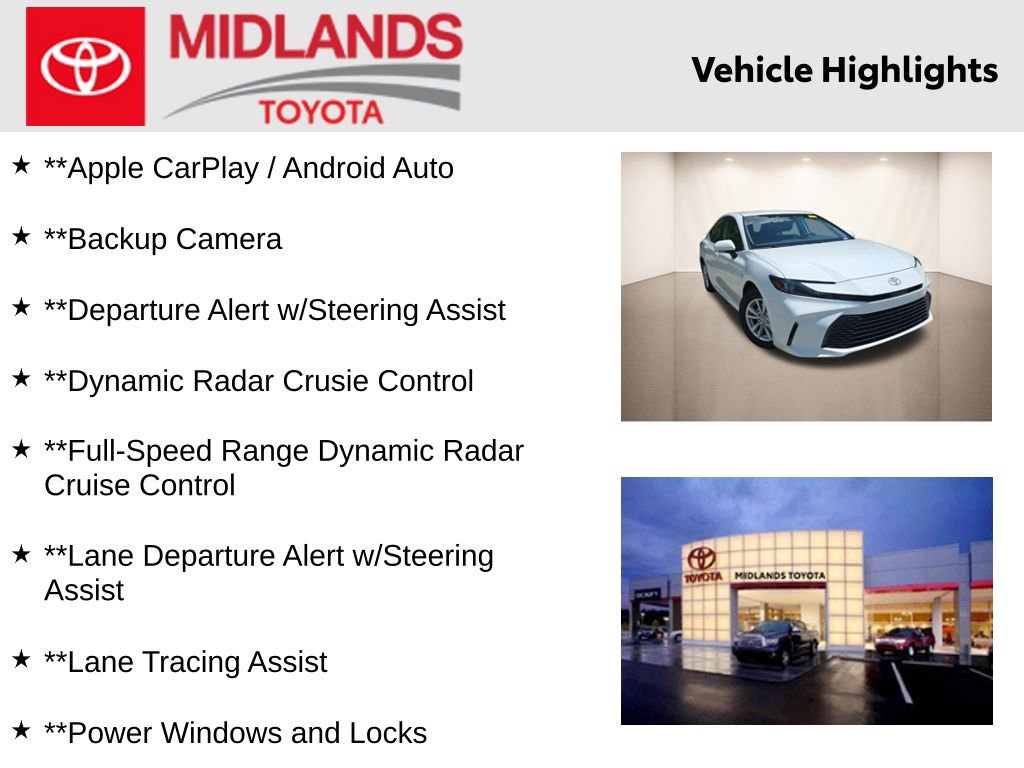 Used 2026 Toyota Camry LE image 2