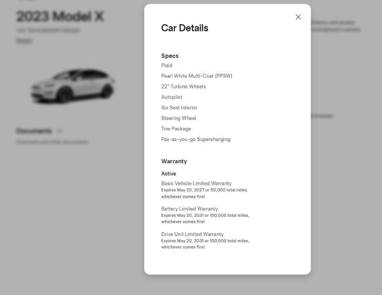 Used 2023 Tesla Model X Plaid image 2