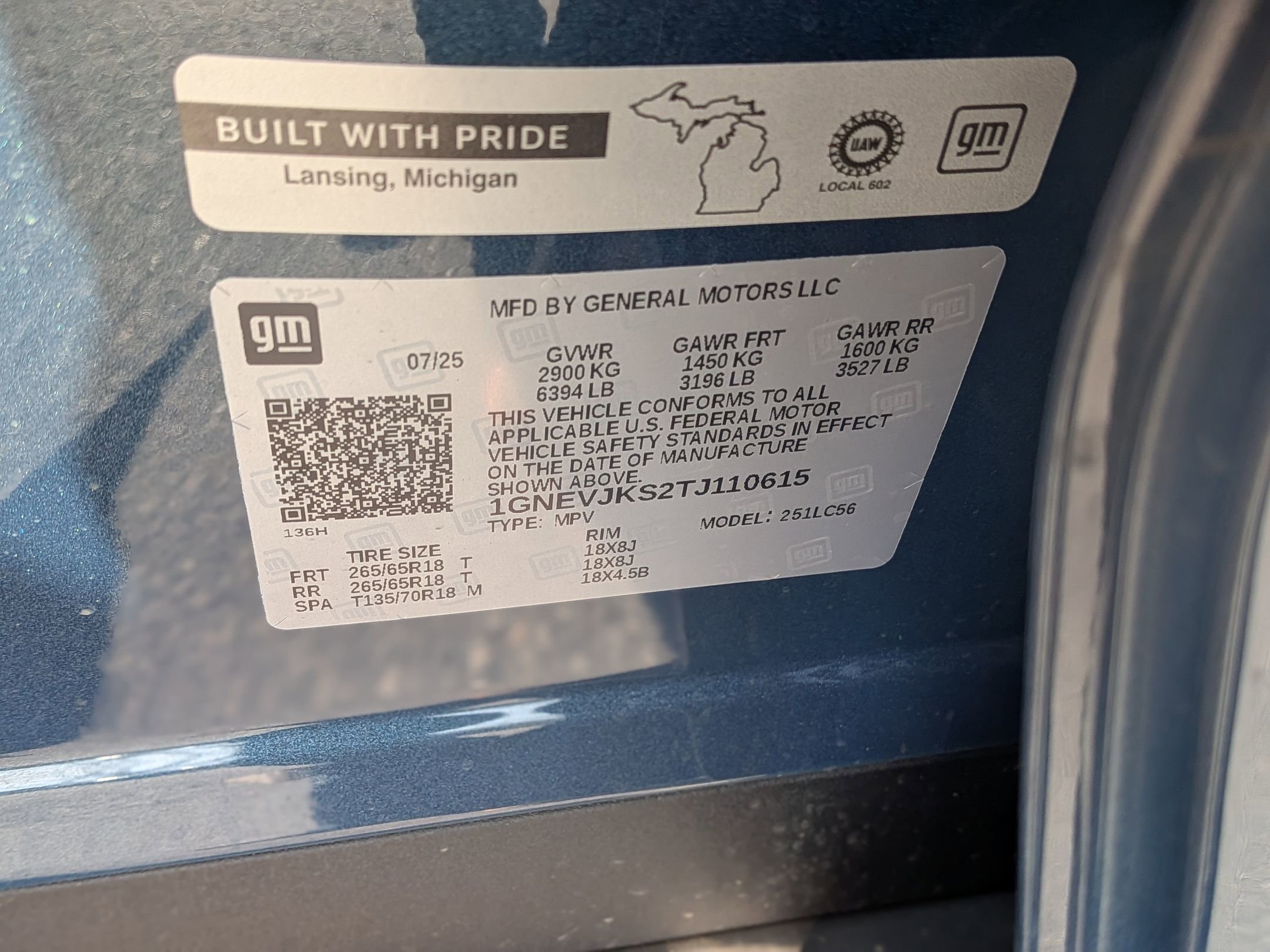 Certified 2026 Chevrolet Traverse Z71 w/ Enhanced Driving Package image 35