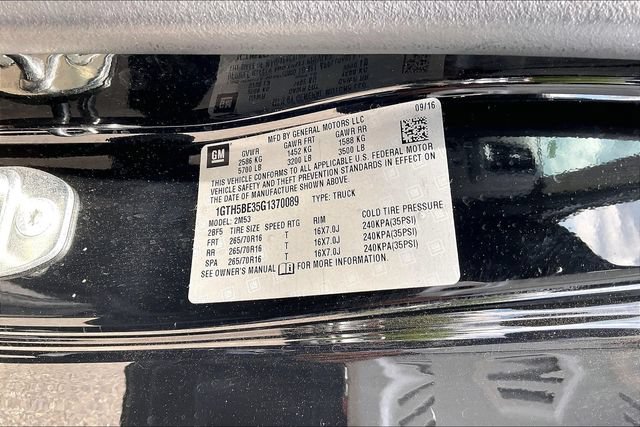 Used 2016 GMC Canyon W/T w/ Convenience Package RWD image 14