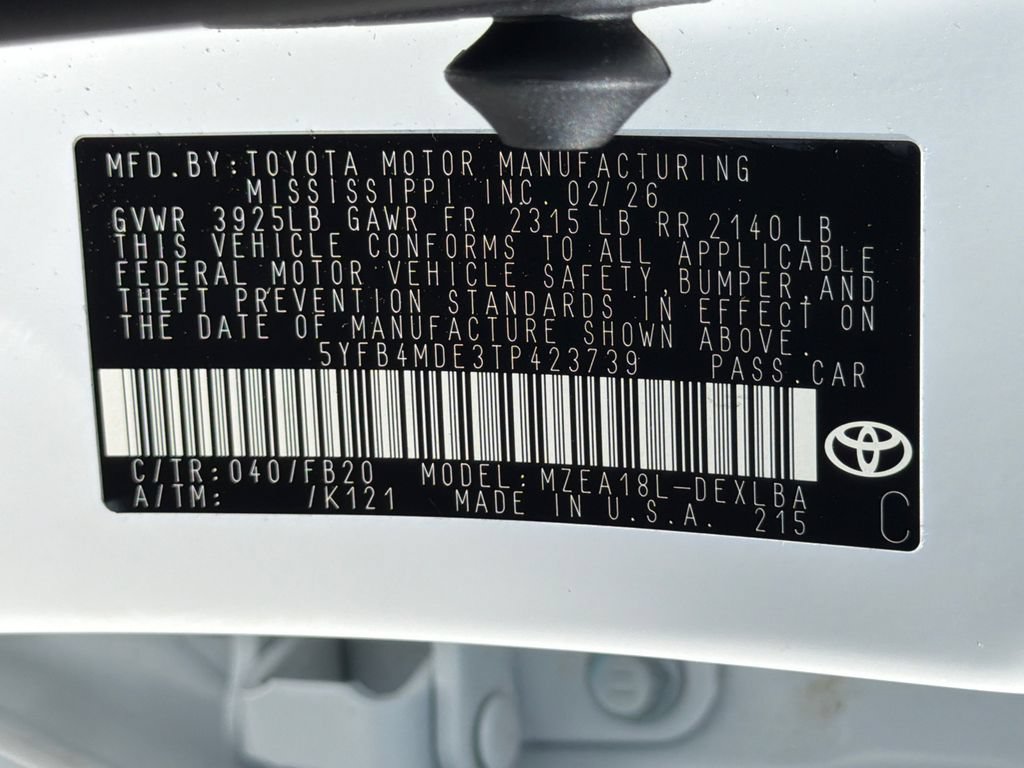 Used 2026 Toyota Corolla LE FWD image 35